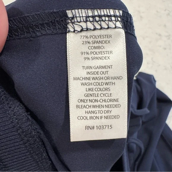 NWT Rachel Zoe Navy Blue Joggers Sweatpants Athletic Workout Bottoms Stretchy - Picture 6 of 10